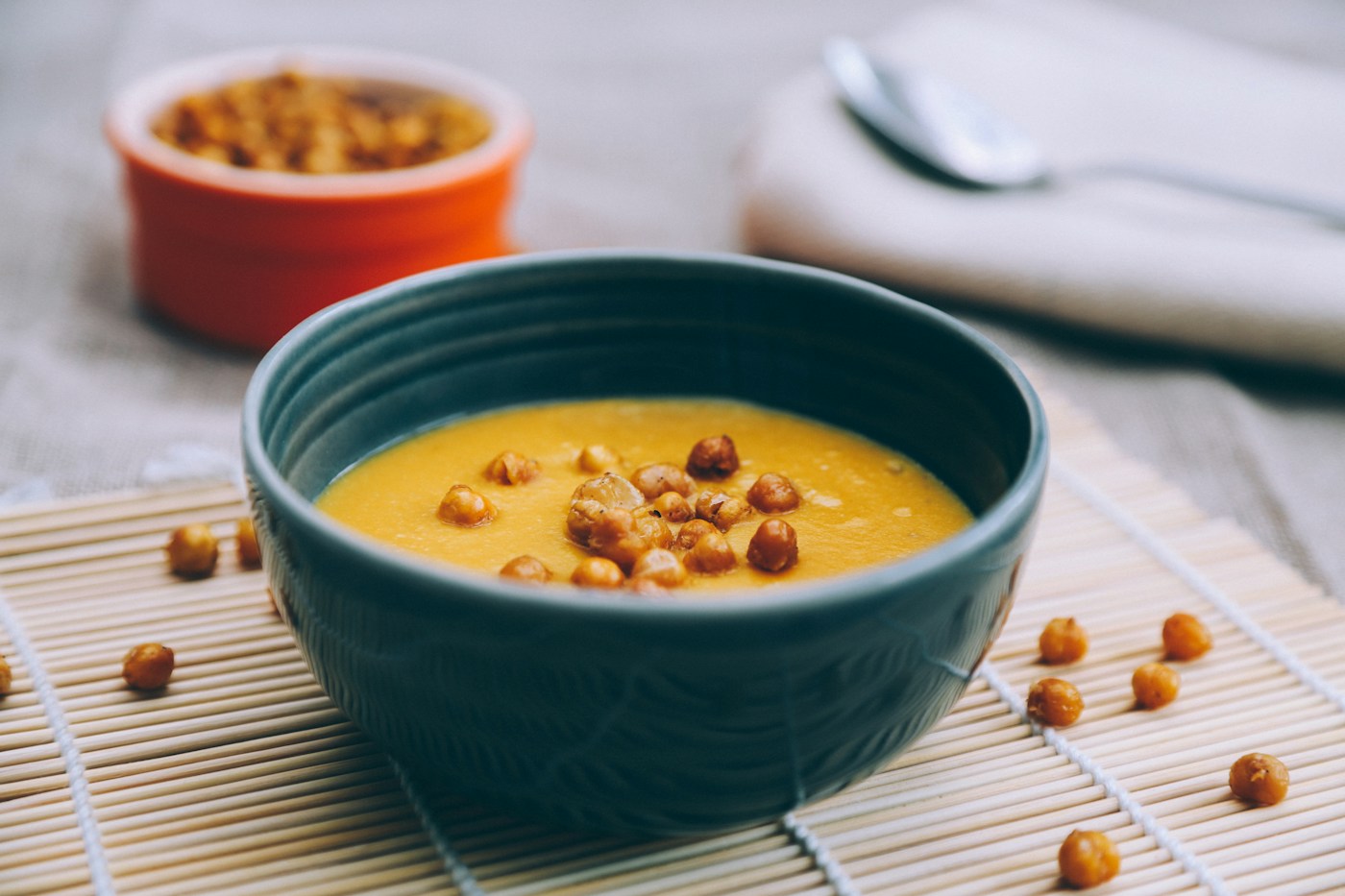 Illustrative chickpea dish